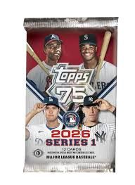 Topps baseball 2026 Series 1 Mega box
