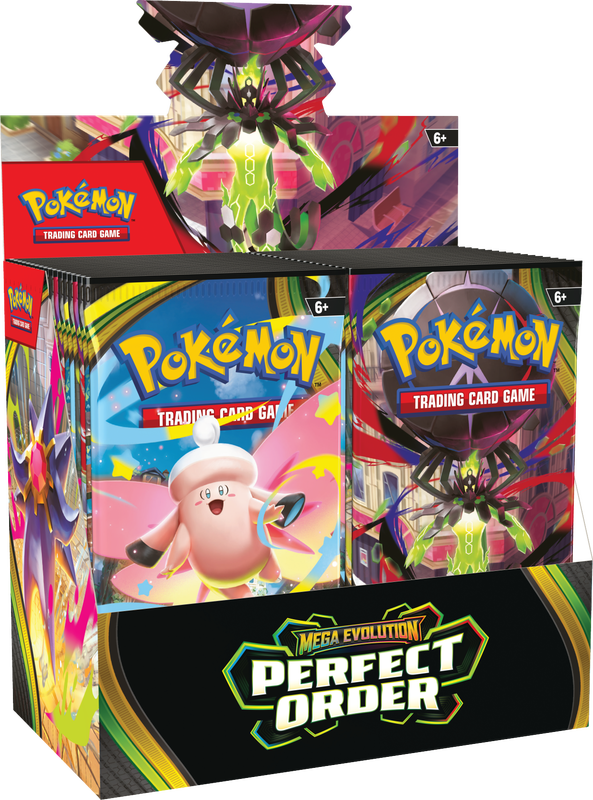 Mega evolution: Perfect order Booster box, Format D'emballage: Boite (36 Paquets)
