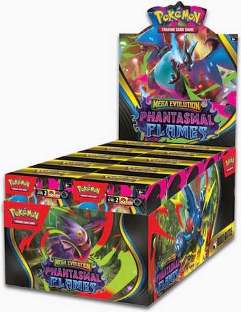 Mega evolution: Phantasmal flames Build &amp; Battle, Format D'emballage: Box (10)