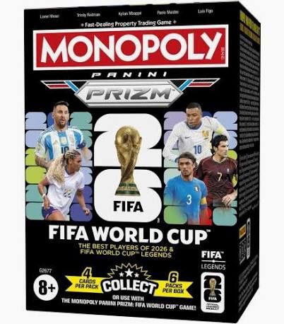 Panini Prizm Monopoly Fifa World Cup Blaster