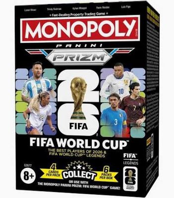 Panini Prizm Monopoly Fifa World Cup Blaster