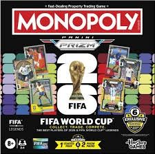 2026 Panini Prizm soccer Monopoly game