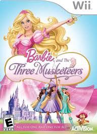 WII - BARBIE AND THE THREE MUSKETEERS, Format D'emballage: CIB