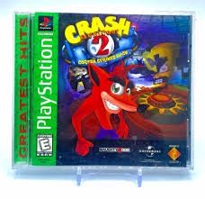 Playstation- Crash Bandicoot 2: Cortex strikes back, Format D'emballage: CIB (Greatest hits)