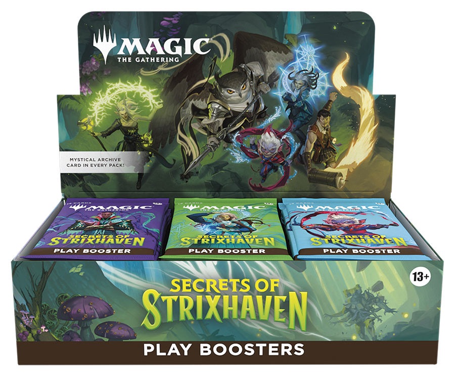 MTG SECRETS OF STRIXHAVEN PLAY BOOSTER, Format D'emballage: Boite (30 Paquets)