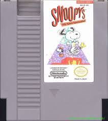 NES - Snoopy's, Format D'emballage: Loose