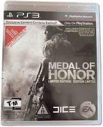 PS3 - Medal of honour (Limited edition)