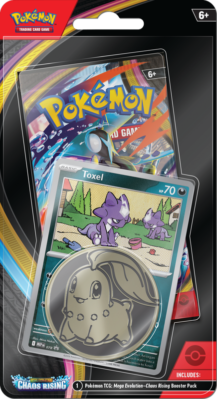 POKEMON ME04 CHAOS RISING CHECKLANE BLISTER