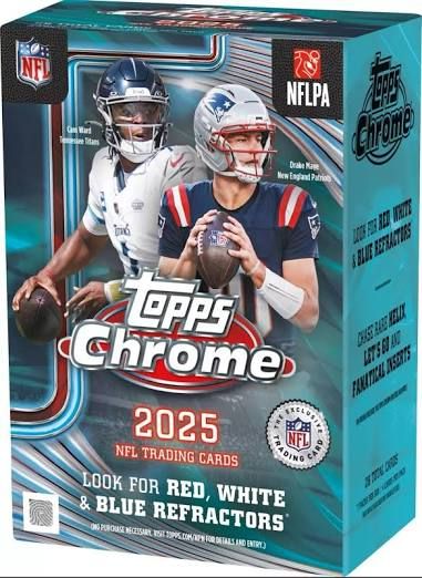 Topps chrome Football 2025