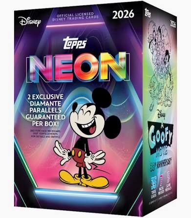 Topps Neon Disney 2026