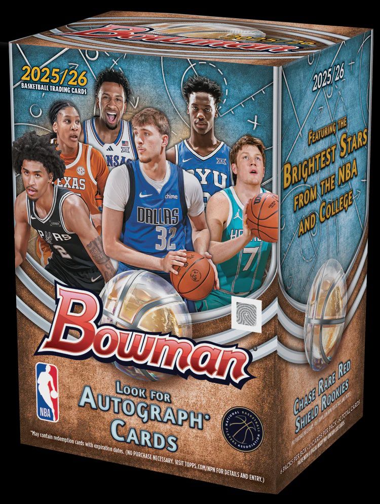 2026 Topps Bowman Basketball Value box