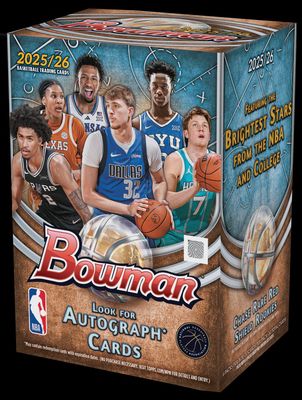 2026 Topps Bowman Basketball Value box
