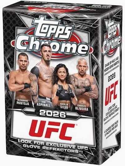 Topps Chrome 2026 UFC Value box