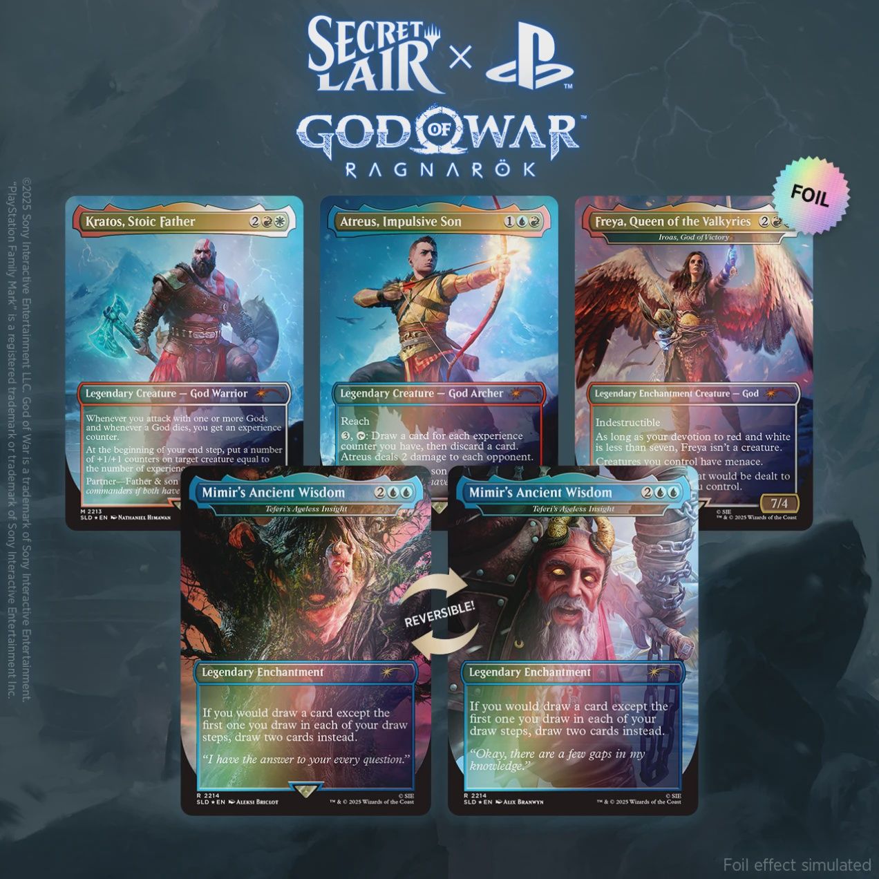 SECRET LAIR GOD OF WAR: VENGEANCE (TraditionnalFoil Edition)