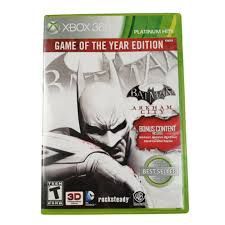 XBOX 360 - Batman Arkham city, Format D'emballage: CIB (Game of the year PAL)