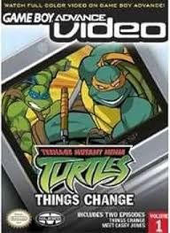 Gameboy Advance Video - Teenage mutant ninja turtles: Things change, Format D'emballage: Sealed