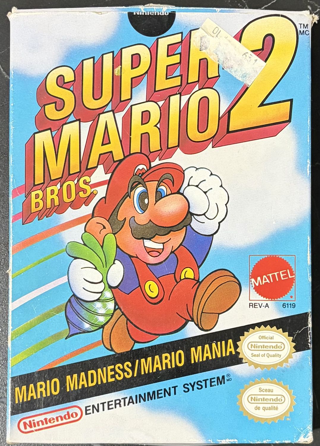 NES - Super Mario 2, Format D'emballage: CIB