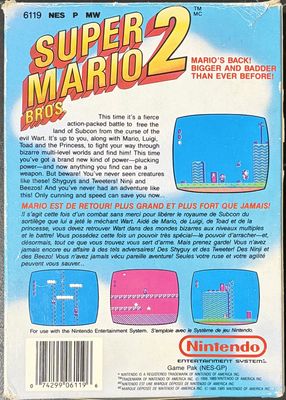 NES - Super Mario 2
