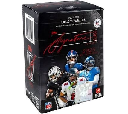 Topps Football Signatures 2025 Blaster