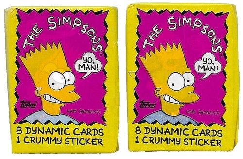 Wax pack - The Simpsons