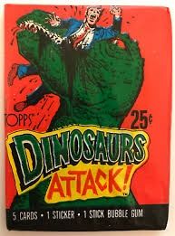 Wax pack - Dinosaurs attack!