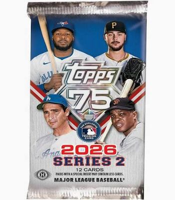 Topps Baseball 2026 Series 2 Display box