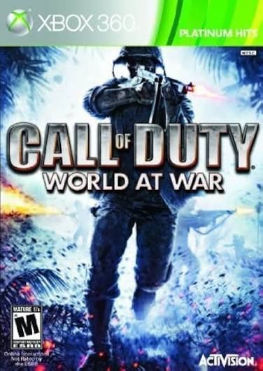 XBOX 360 - Call of duty: World at war (Platinum hits), Format D'emballage: CIB