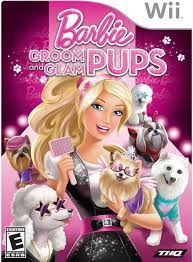 Wii - Barbie Groom and glam pups, Format D'emballage: CIB