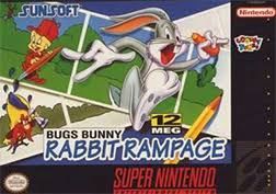 SNES - Bugs bunny Rabbit rampage, Format D'emballage: CIB