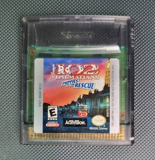 Gameboy color - 102 Dalmatians: Puppies to the rescue, Format D'emballage: Loose