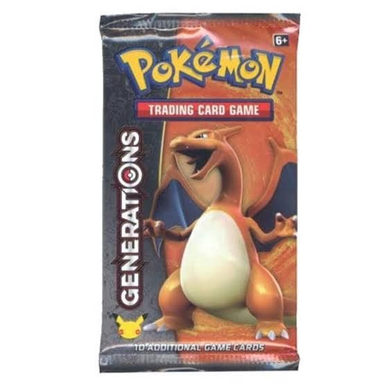 Pokemon Generations booster pack