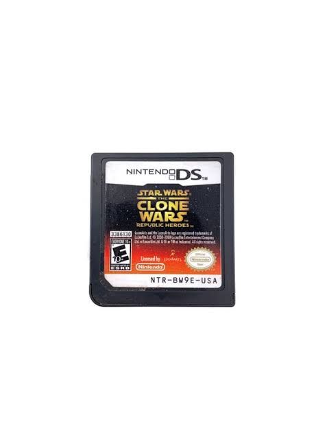 Nintendo DS - Star Wars Clone wars: Republic heroes, Format D'emballage: Loose