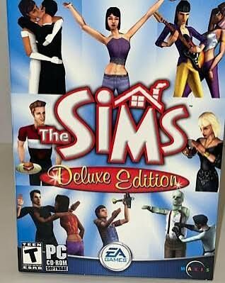 PC - Les sims (Deluxe edition), Format D'emballage: CIB