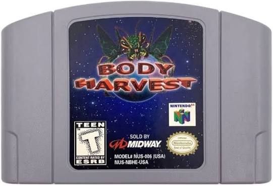 N64 - Body harvest, Format D'emballage: Loose