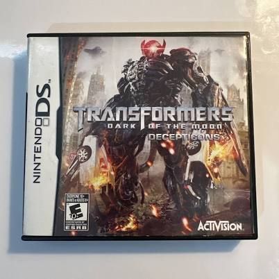 Nintendo DS - Transformers: Dark of the moon Decepticons, Format D'emballage: CIB