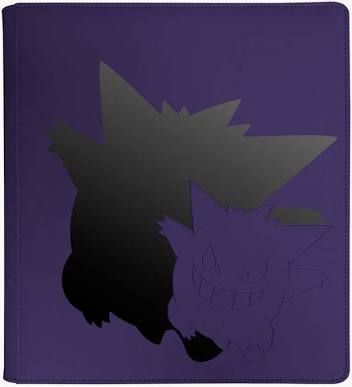 Pokemon binder 12-pocket zippered Gengar