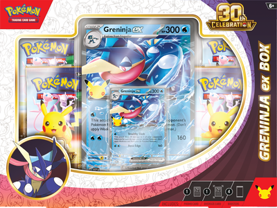 Pokemon 30th Celebration Sylveon Ex / Greninja Ex Box (Pre Order)