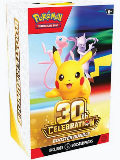 Pokemon 30th anniversary Booster bundle