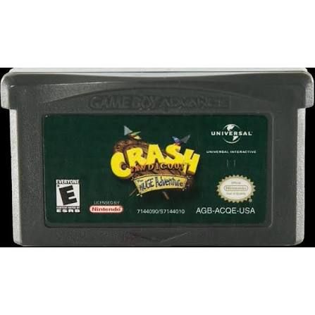 Gameboy Advance - Crash Bandicoot: The huge adventure, Format D'emballage: Loose