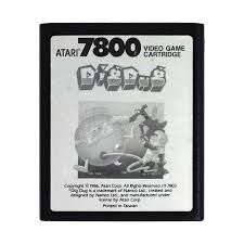 Atari 7800 - DigDug, Format D'emballage: Loose