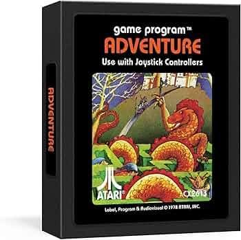 Atari 2600 - Adventure, Format D'emballage: loose