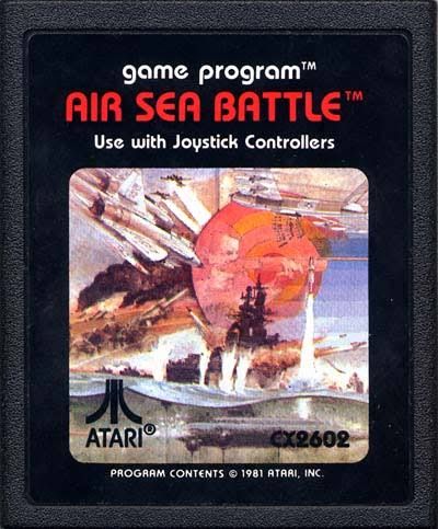 Atari 2600 - Air sea battle, Format D'emballage: Loose