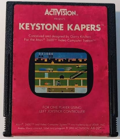 Atari 2600 - Keystone kapers, Format D'emballage: Loose