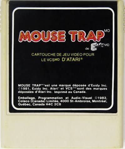 Colecovision - Mouse trap, Format D'emballage: Loose