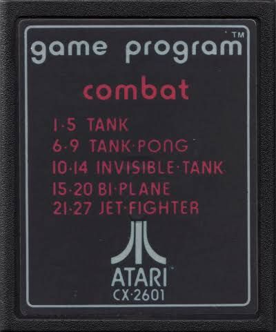 Atari 2600 - Combat, Format D'emballage: Loose