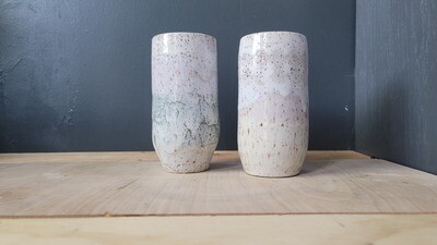 Pastel Icing Stoneware Cups