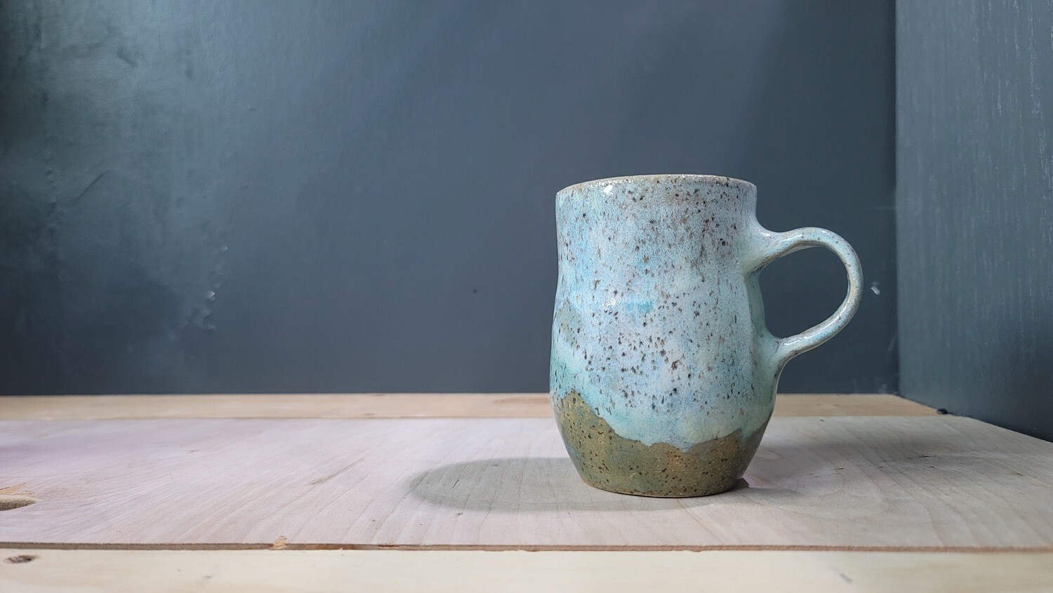Blue Icing Stoneware Mug