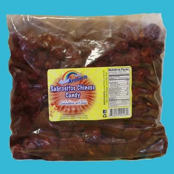 Sabrosito Chinese Candy Chile Flavor 2 Pound Bag, Size: (Single Bag)
