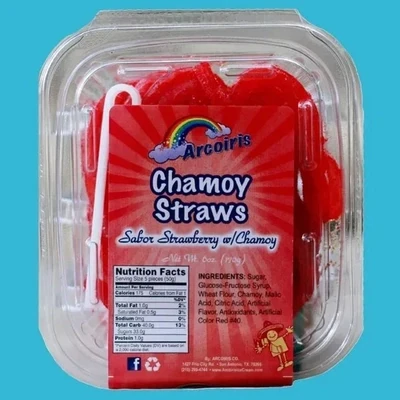 Chamoy Straws