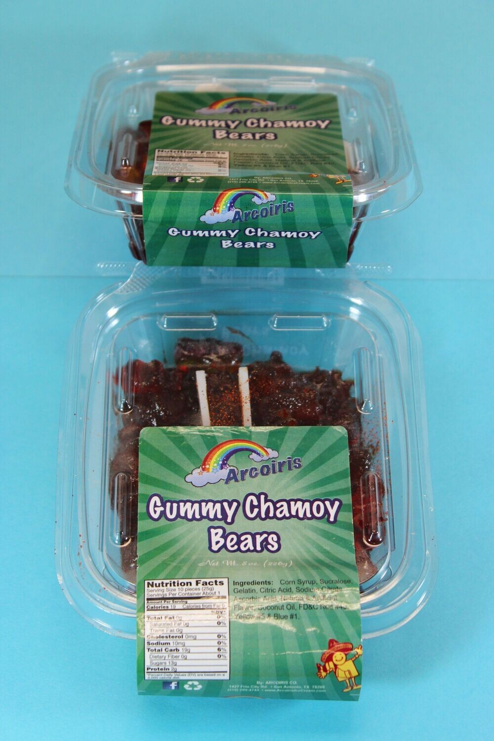 Gummi Bear With Chamoy-8 oz. tray, Size: Single Tray